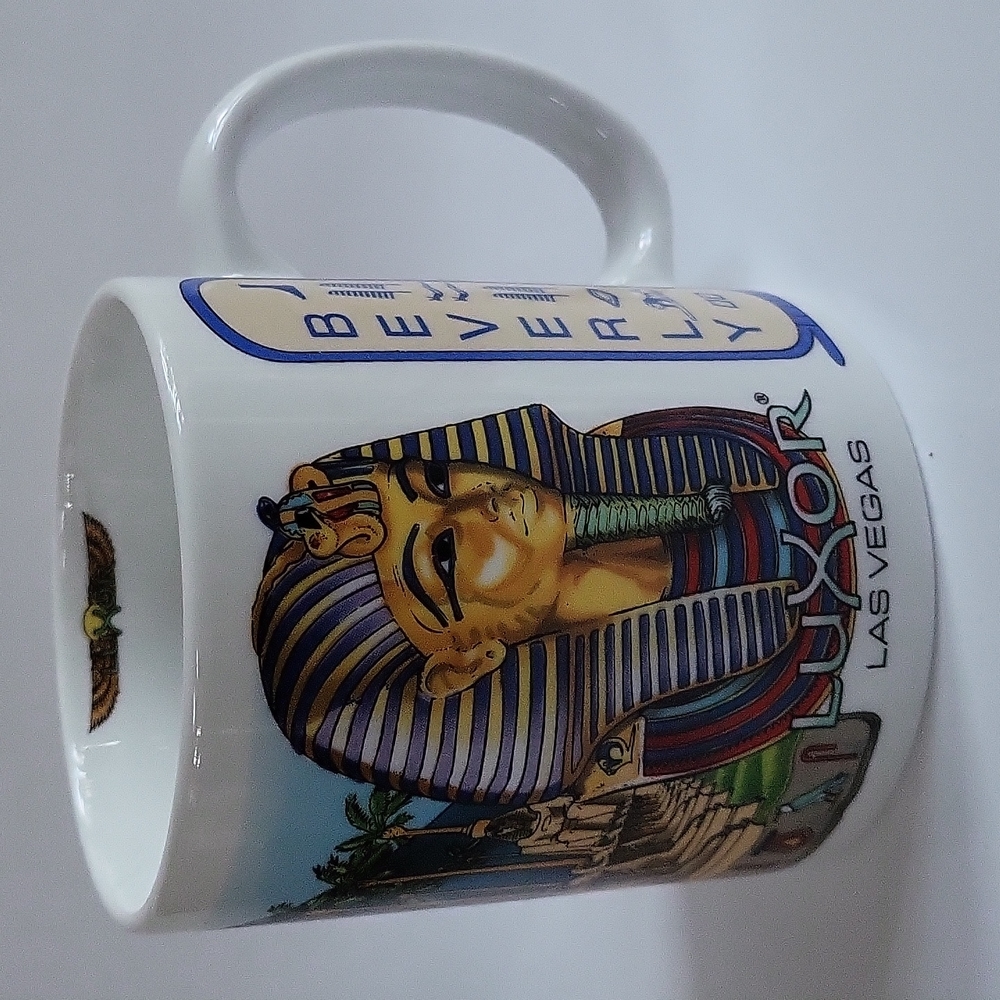 Luxor Las Vegas Souvenir Name Mug Beverly